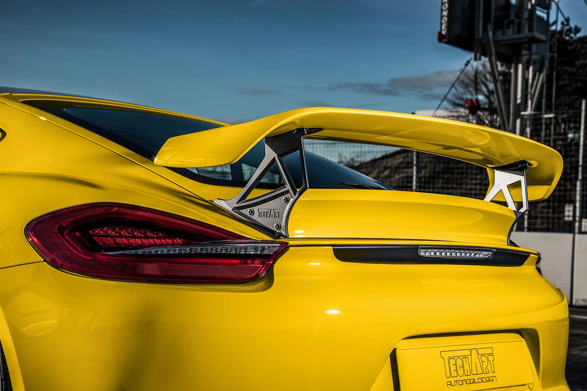 Techart body kit for Porsche Cayman 981 new model