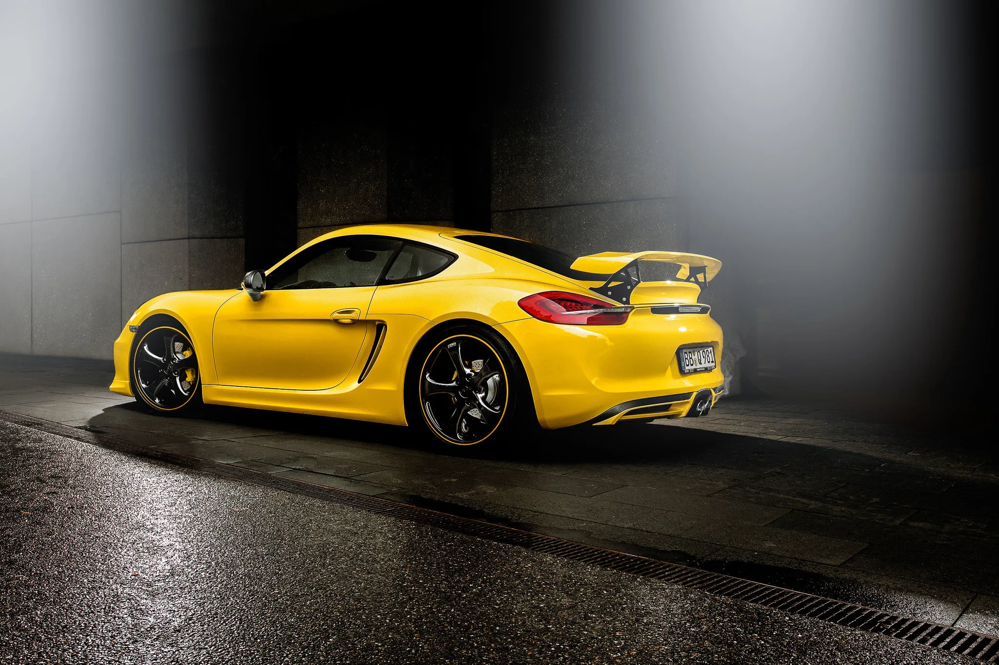 Techart body kit for Porsche Cayman 981 new model
