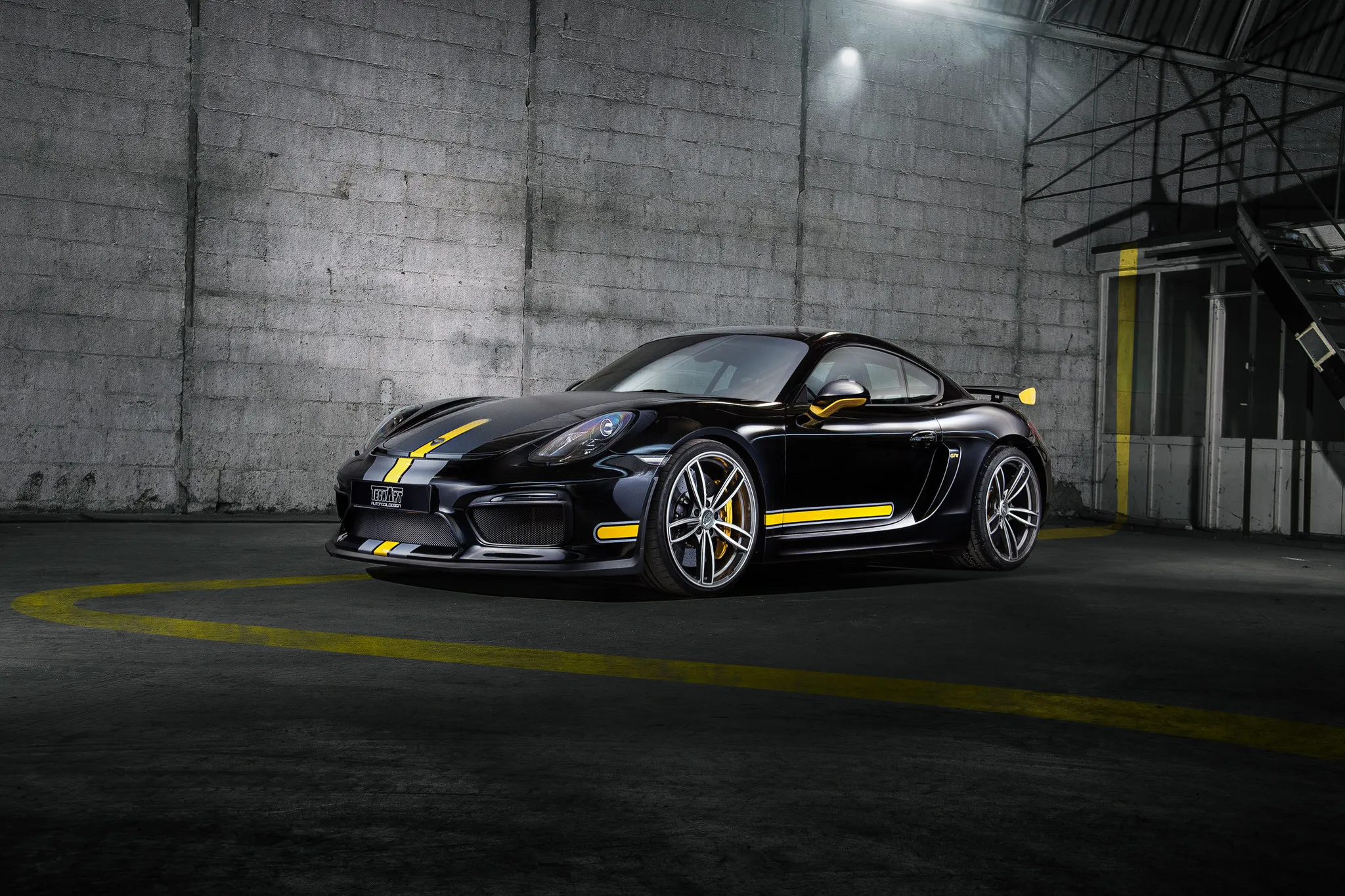 Techart body kit for Porsche Cayman 981 new model