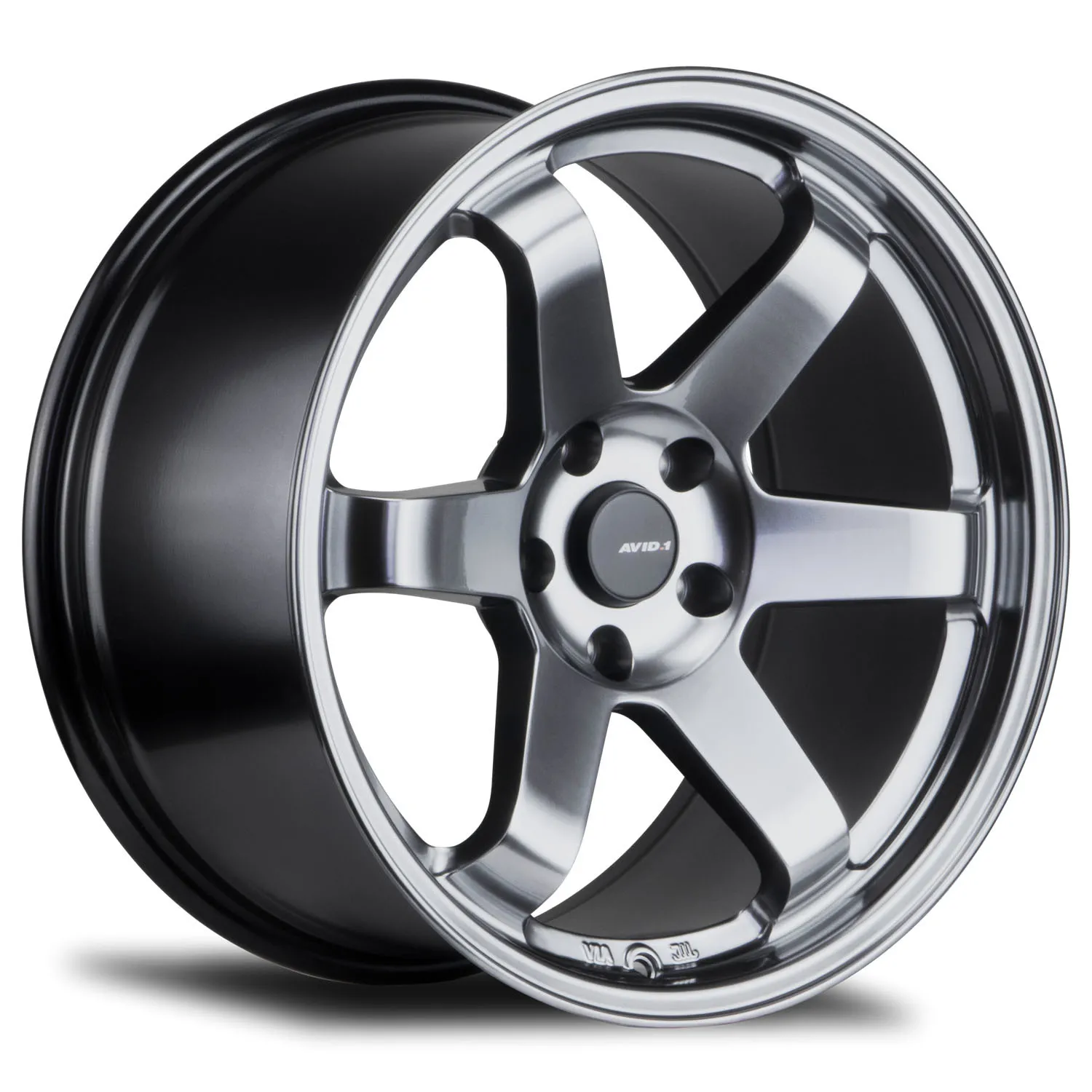 AVID1 AV.06 Hyper Black light alloy wheels