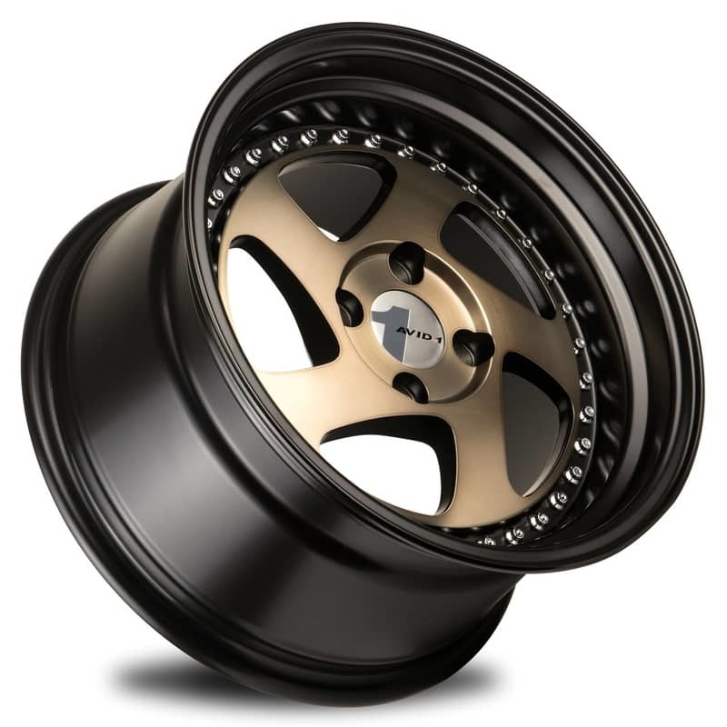 AVID1 AV.19 Bronze Black Lip light alloy wheels