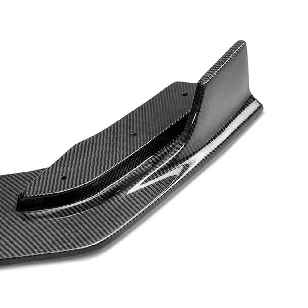 SEIBON CARBON FIBER SPLITTER FOR  HONDA CIVIC SEDAN TT-STYLE FRONT BUMPER latest model