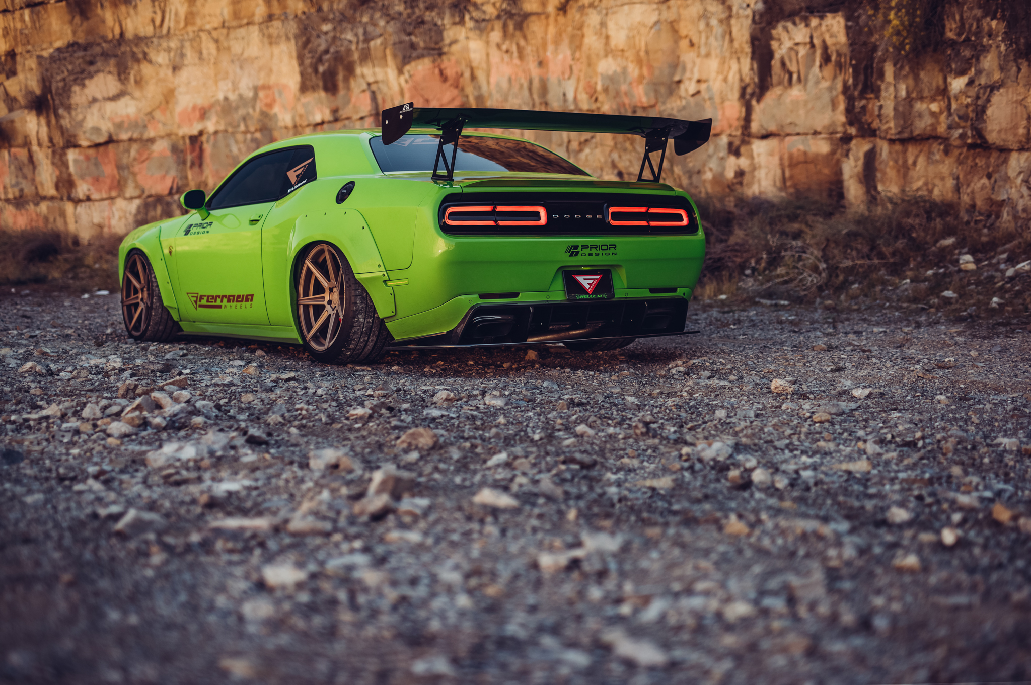 DODGE CHALLENGER  FERRADA R8-FR7 FORGED WHEELS