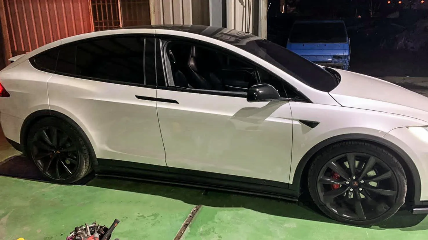 JL Motoring Carbon Fiber Side Skirts for Tesla Model X