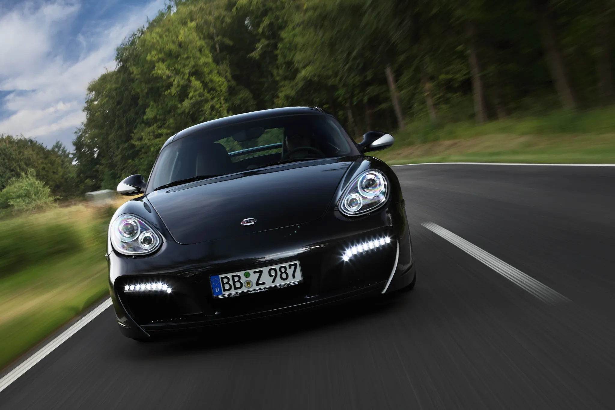 Techart body kit for Porsche 987 new model