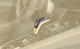 Hodoor Performance Carbon fiber Mansory Style shift lever for Porsche Panamera