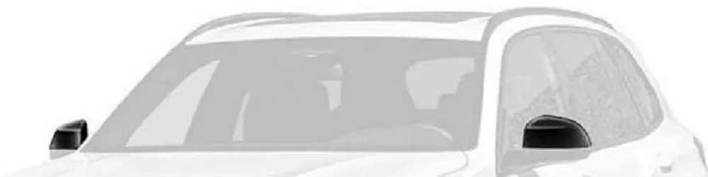 Hodoor Performance Carbon fiber Trim the Mirrors for BMW X5 G05