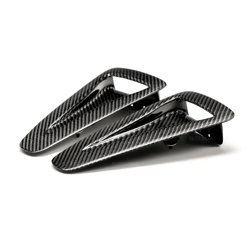 SEIBON OEM-STYLE CARBON FIBER AIR DUCT FOR  NISSAN GT-R carbon fiber