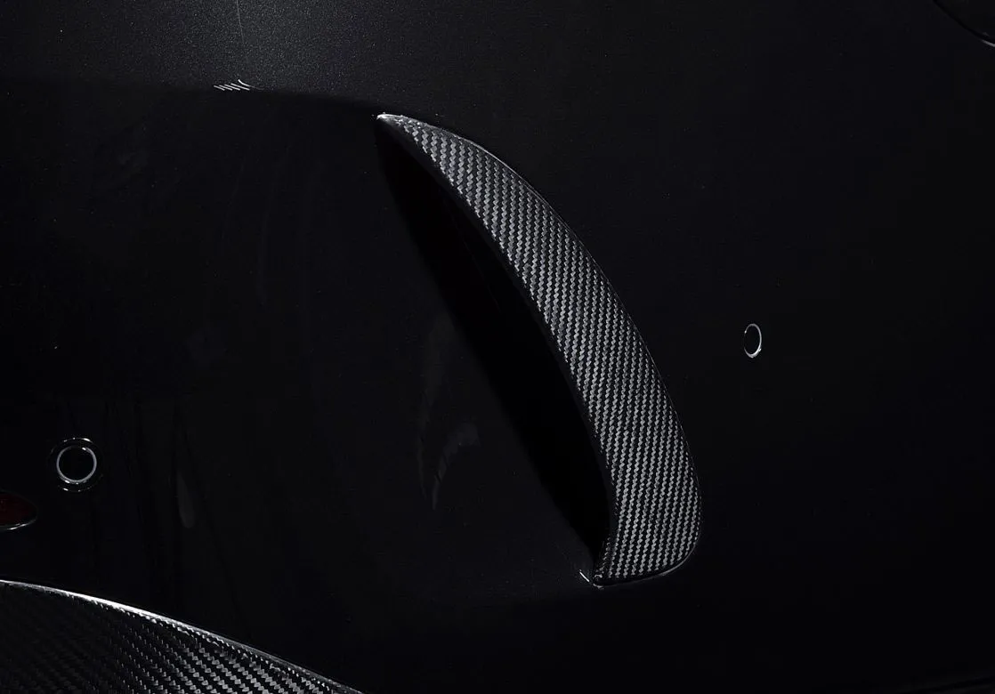 Hodoor Performance Carbon fiber Inserts to Rear Air Inlets for Mercedes CLS-class C257