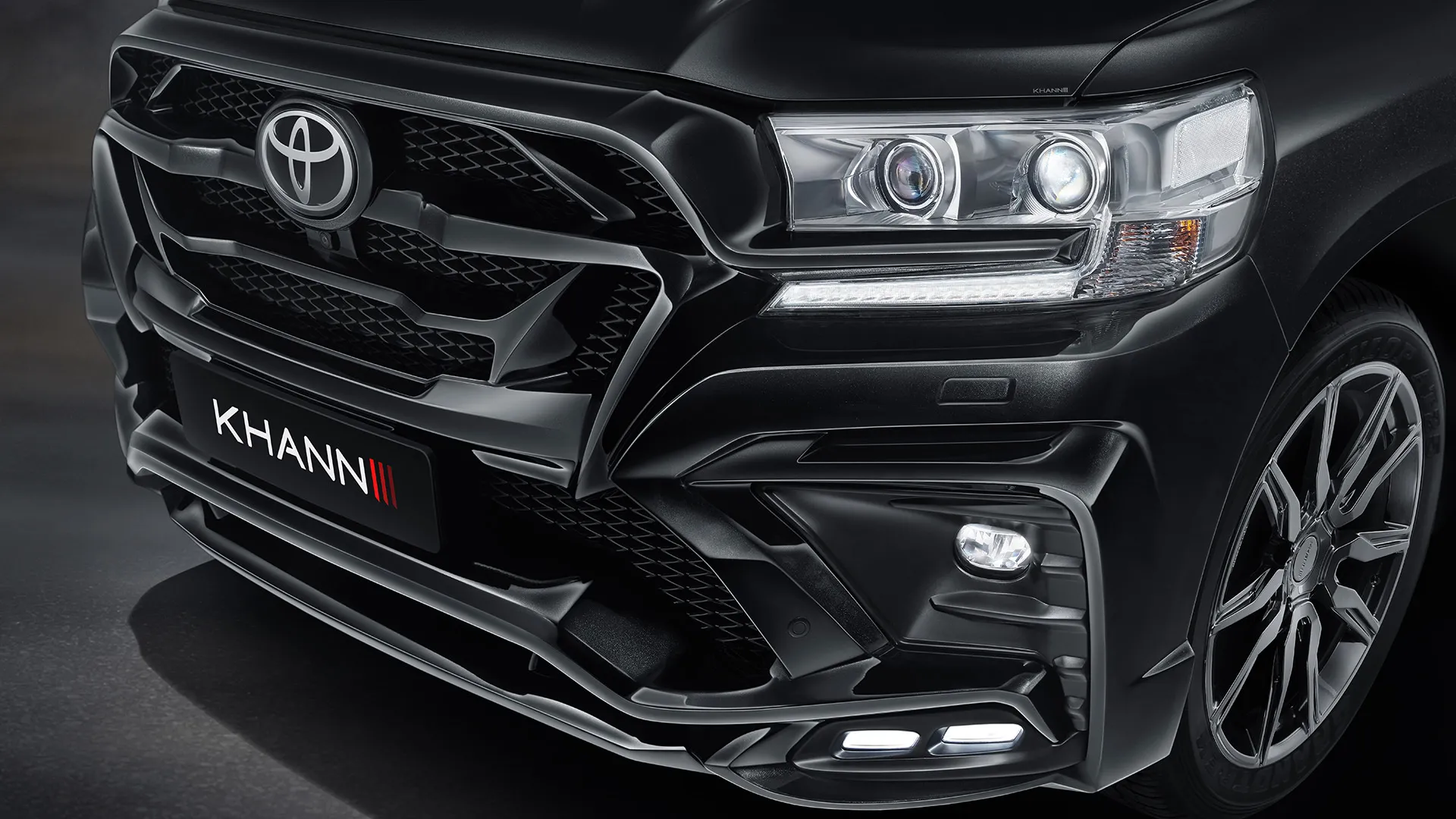Khann body kit for TOYOTA LC 200 VER. HRS SPORT carbon new model 2019-2020