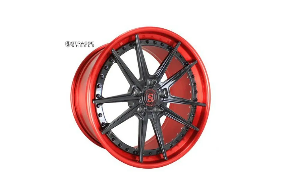 Strasse  SV1 DEEP CONCAVE FS  3 Piece forged wheels
