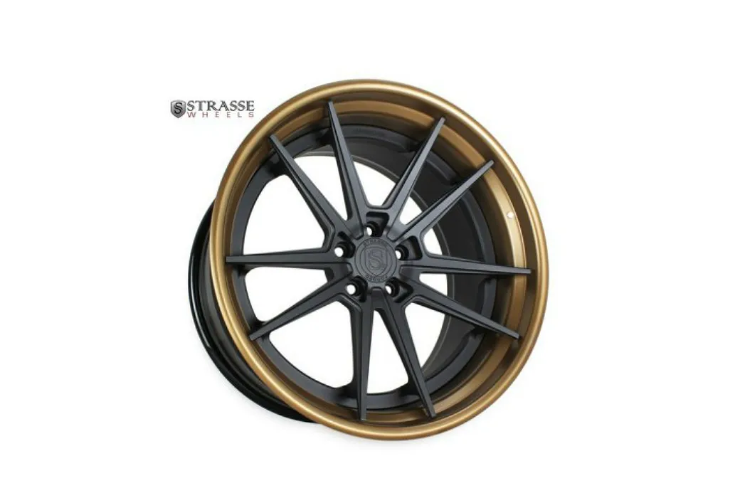 Strasse  SV1 DEEP CONCAVE FS  3 Piece forged wheels