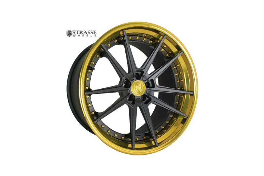 Strasse  SV1 DEEP CONCAVE FS  3 Piece forged wheels