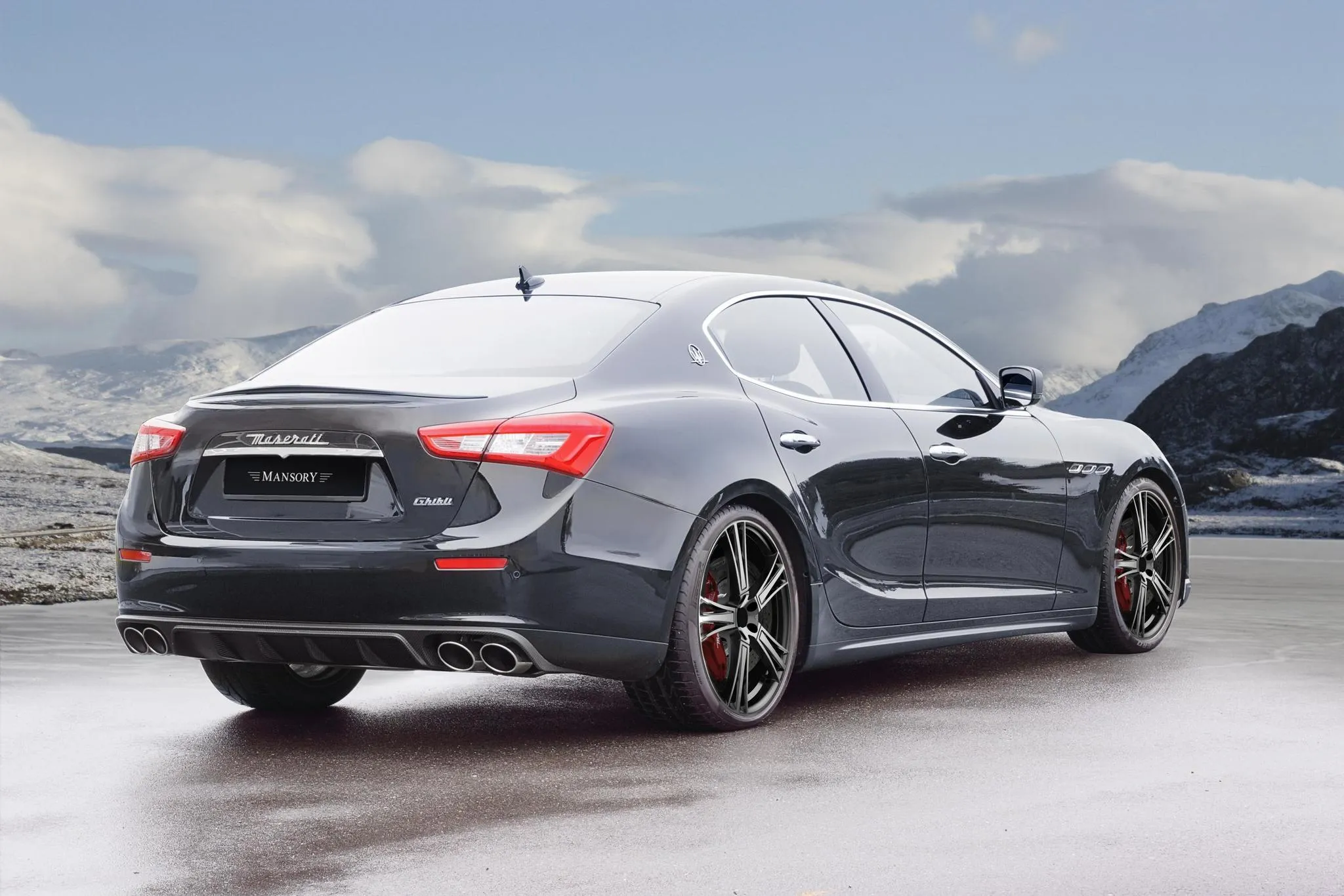 Mansory body kit for Maserati Ghibli new style