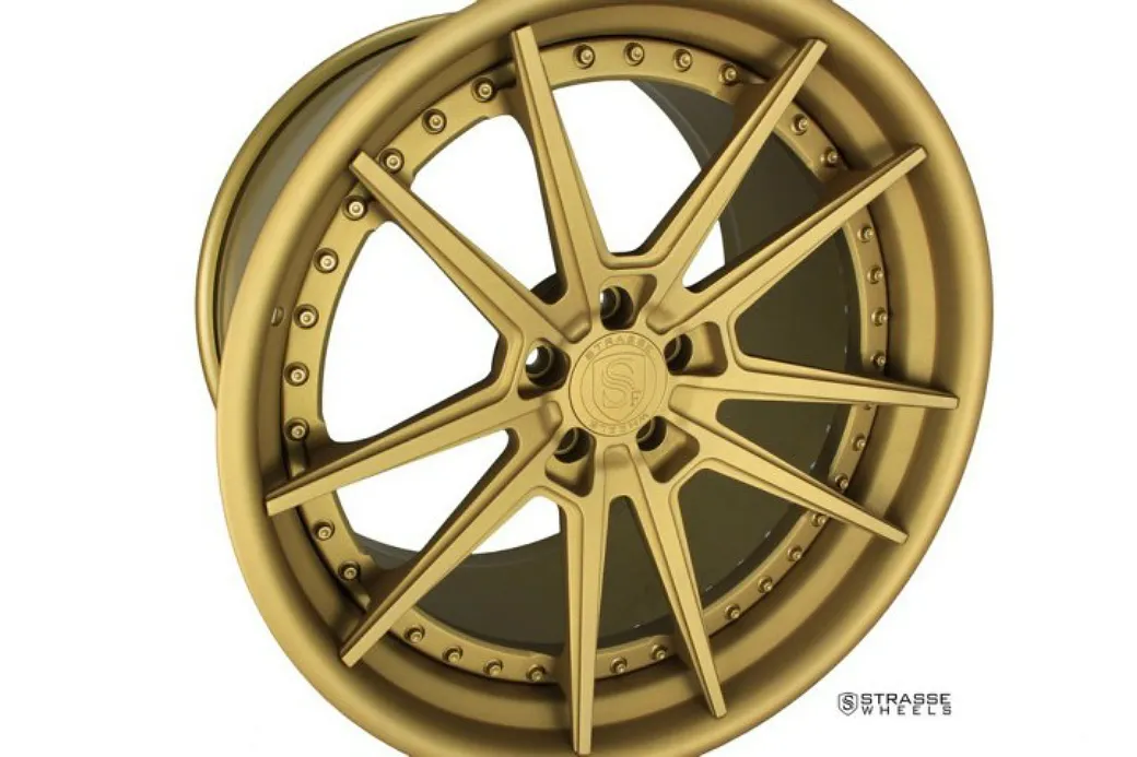 Strasse  SV1 DEEP CONCAVE FS  3 Piece forged wheels