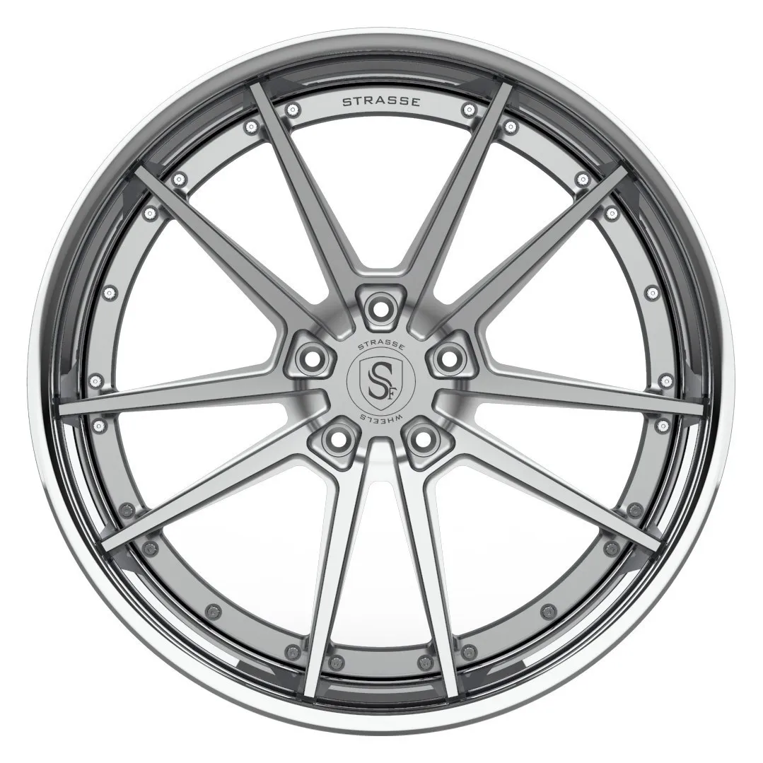 Strasse  SV1 DEEP CONCAVE FS  3 Piece forged wheels