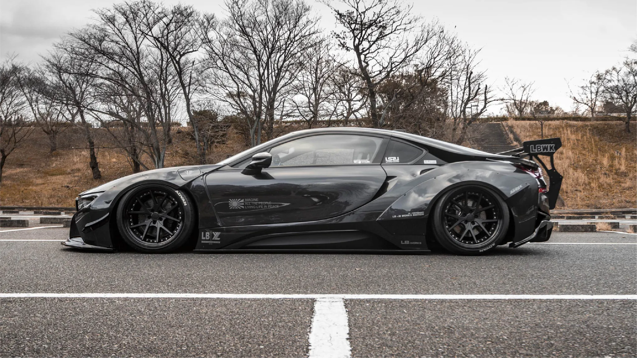 Liberty Walk body kit for BMW I8 latest model