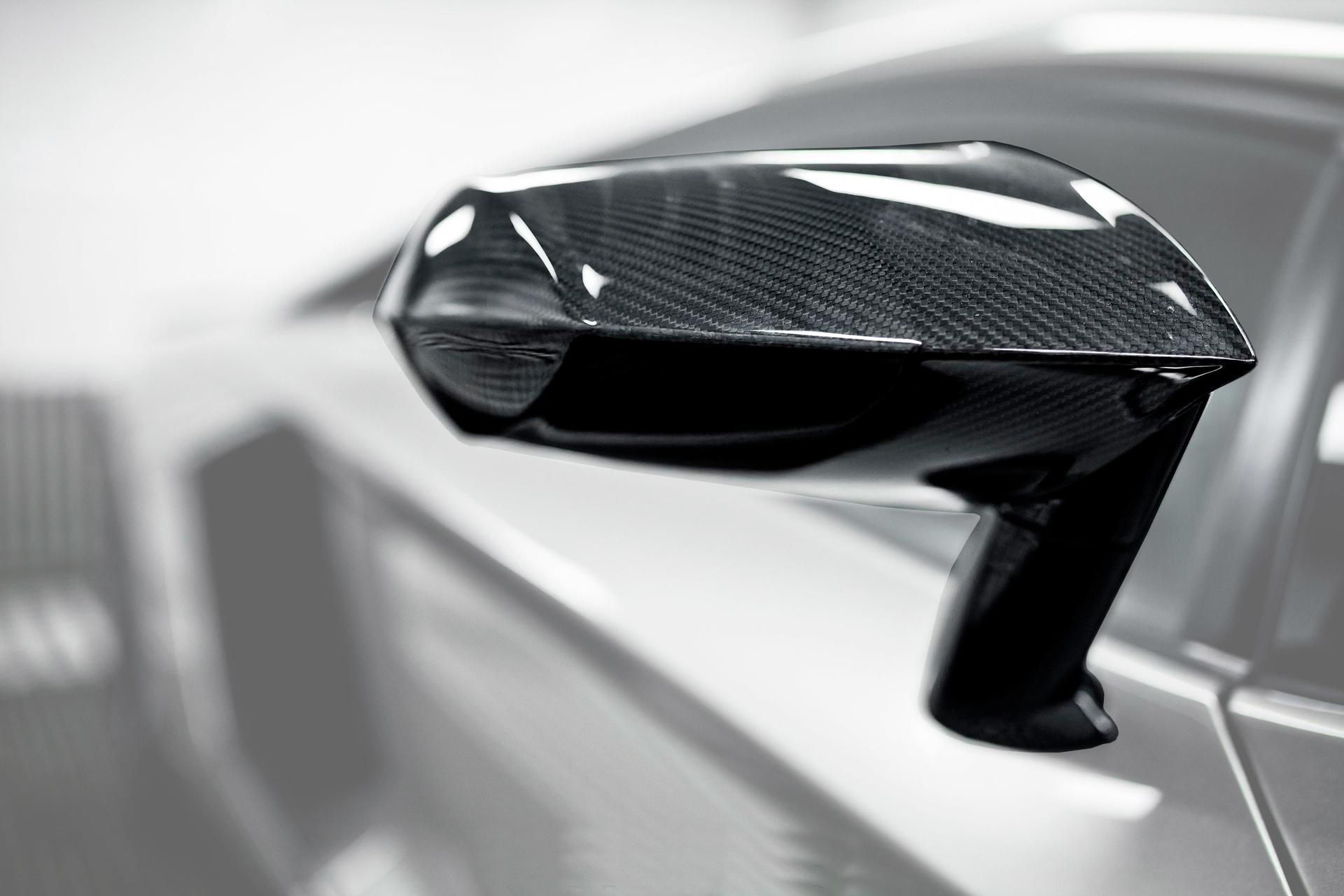 Hodoor Performance Carbon fiber mirror bodies and legs Mansory Style 2 for Lamborghini Aventador