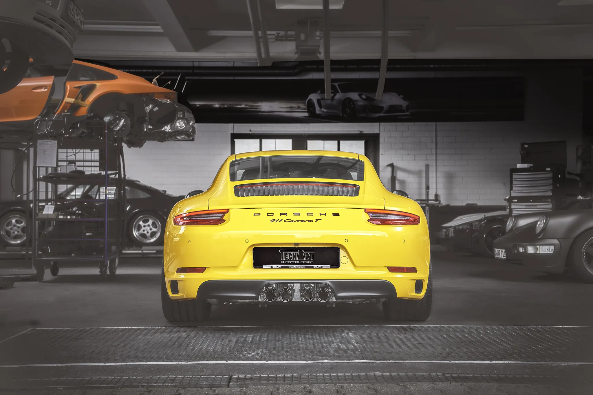 Techart body kit for Porsche 911 Carrera/Targa/GTS new desing