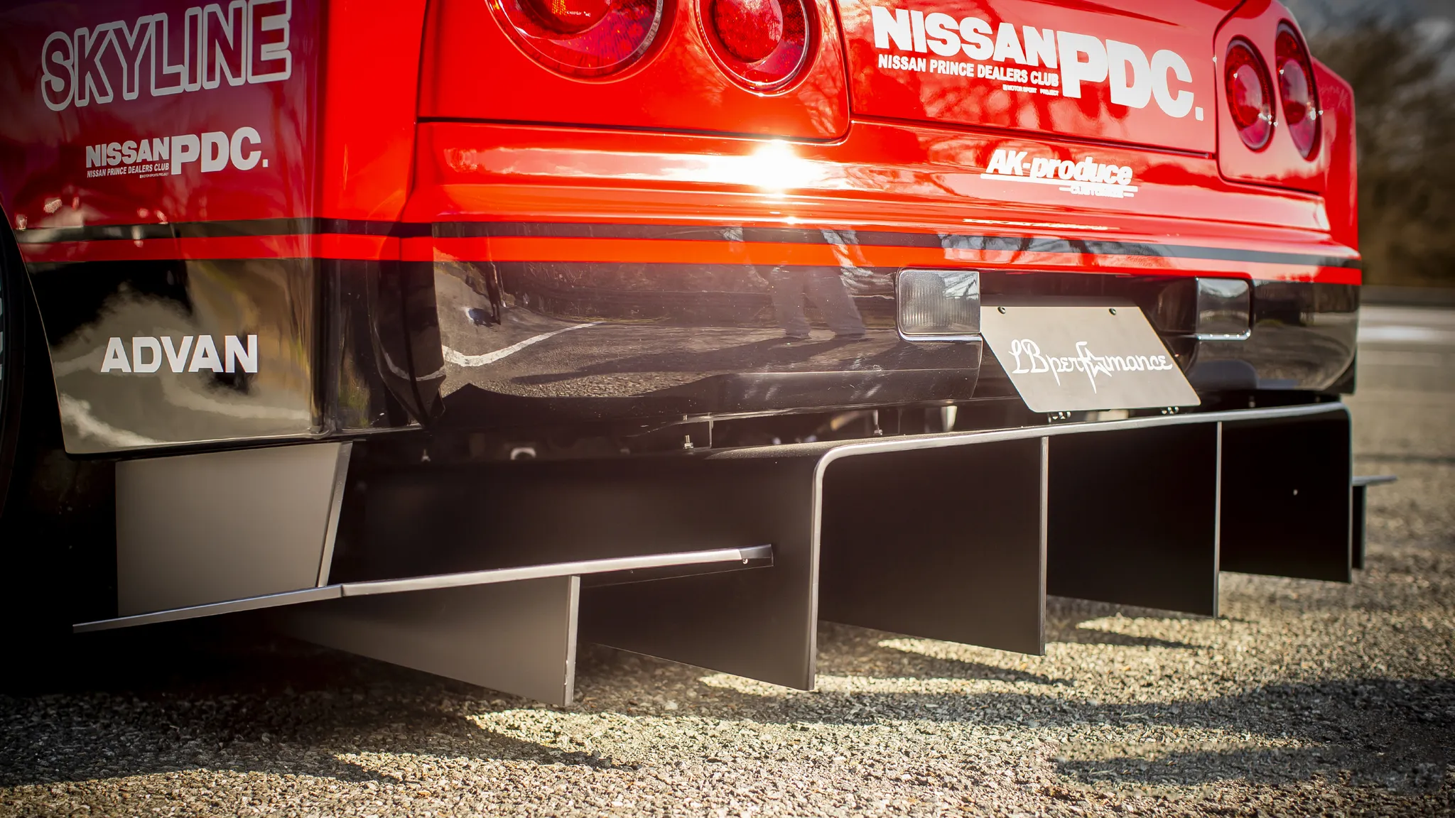 Liberty Walk  body kit for Nissan ER34 Super Silhouette Skyline latest model