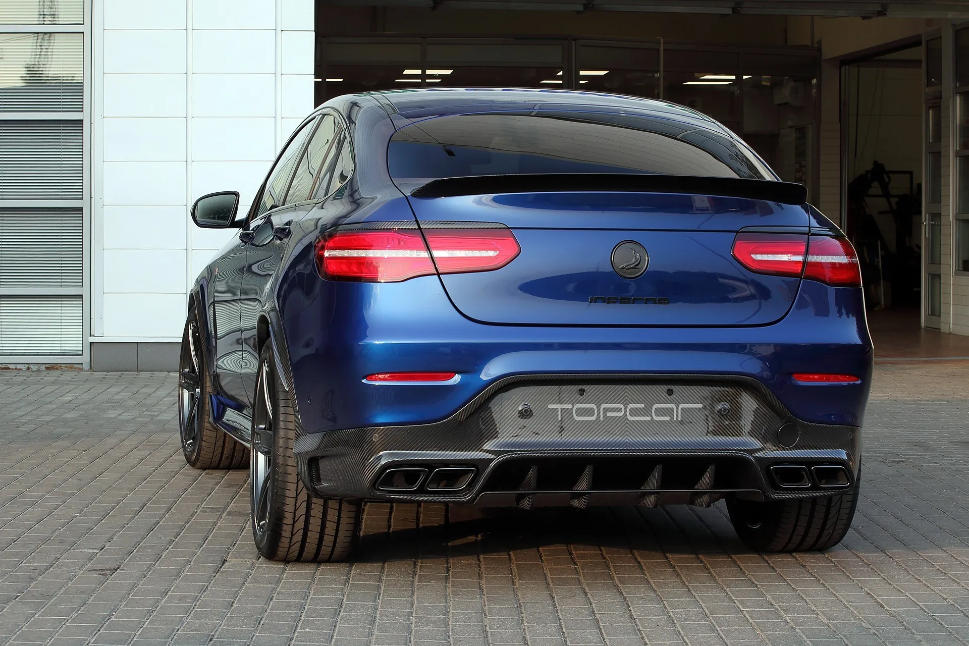 Check our price and buy Topcar Design body kit for Mercedes GLC Coupe C253 Inferno