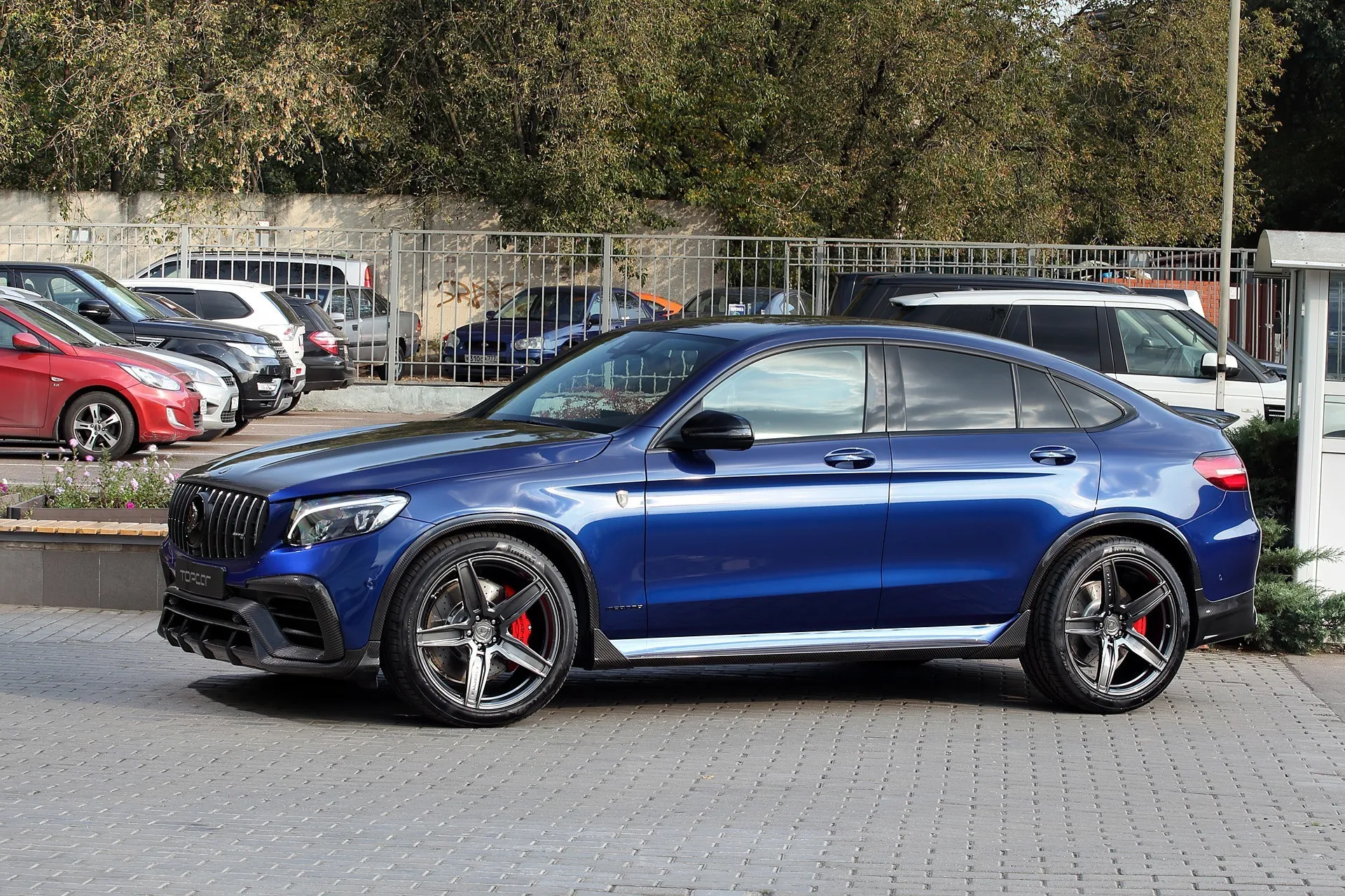 Check our price and buy Topcar Design body kit for Mercedes GLC Coupe C253 Inferno