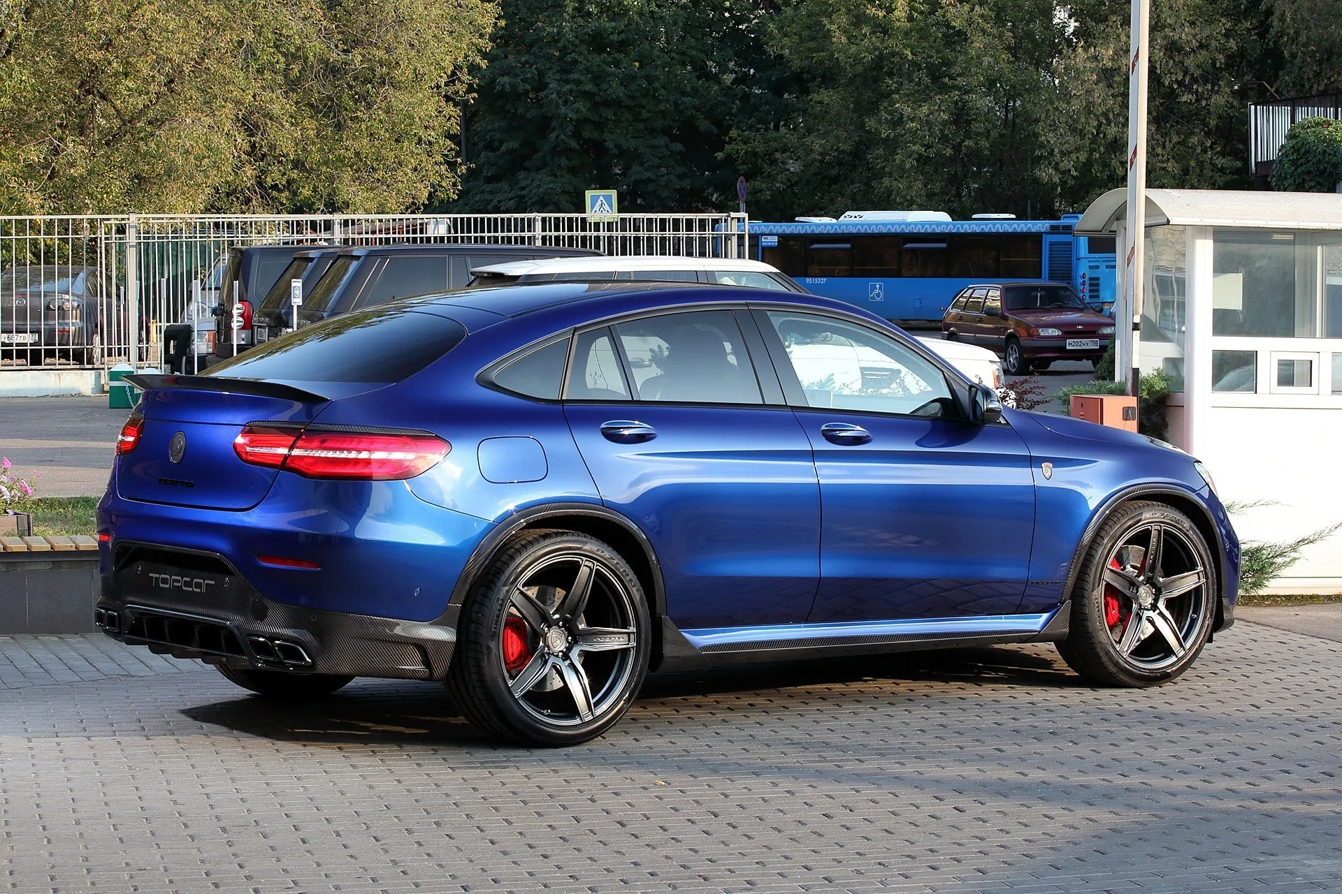 Check our price and buy Topcar Design body kit for Mercedes GLC Coupe C253 Inferno