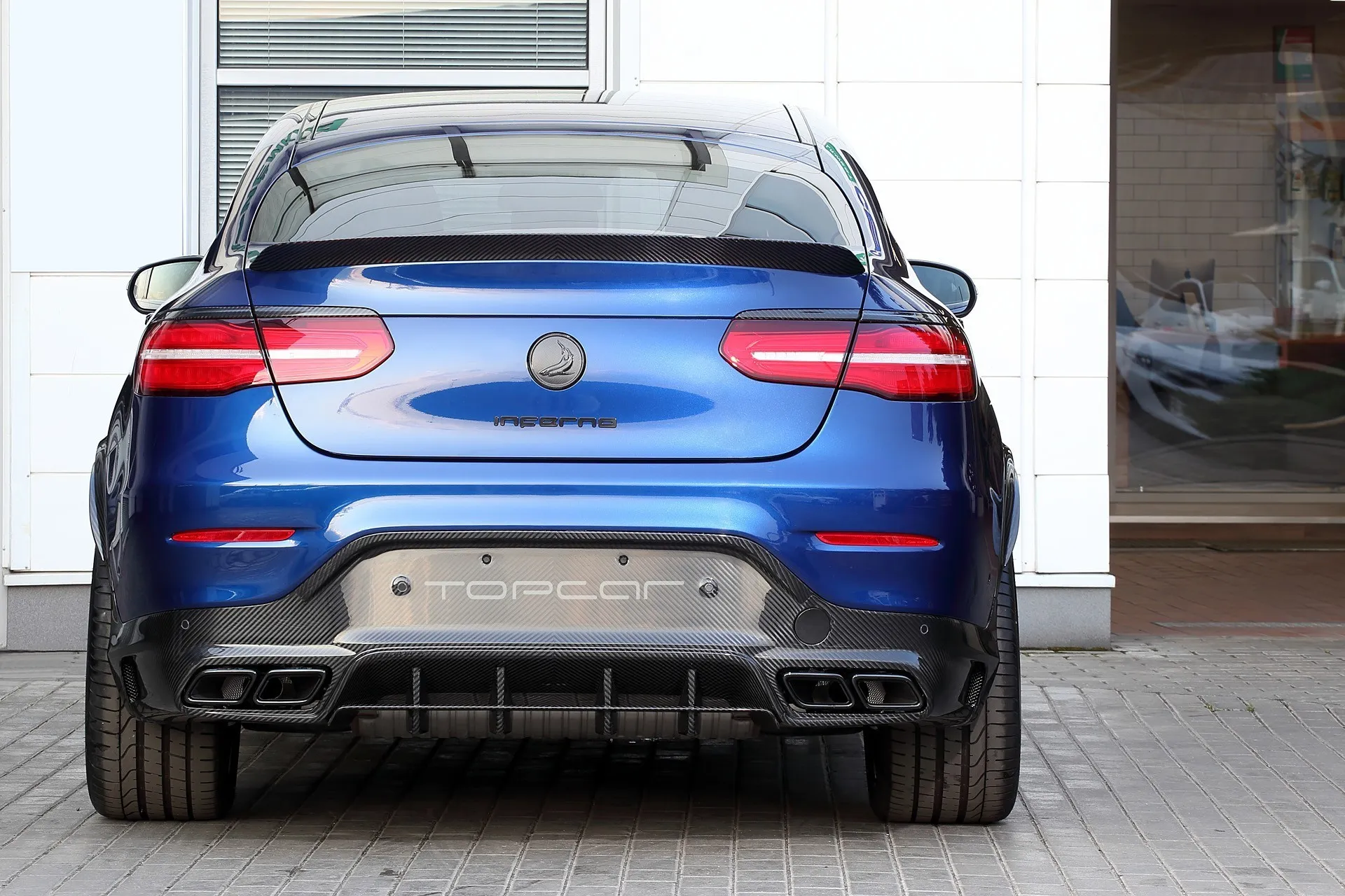 Check our price and buy Topcar Design body kit for Mercedes GLC Coupe C253 Inferno