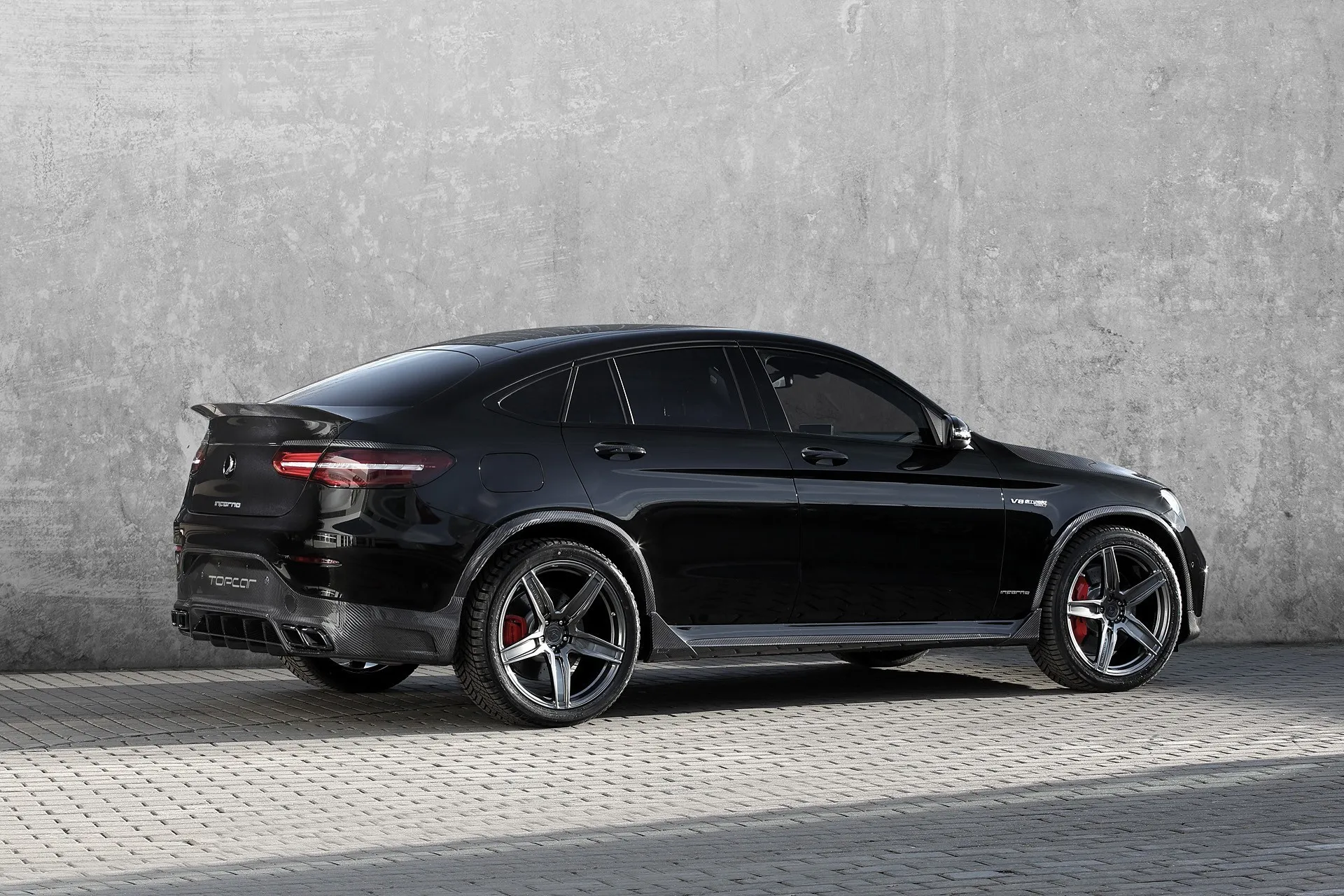 Check our price and buy Topcar Design body kit for Mercedes GLC Coupe C253 Inferno