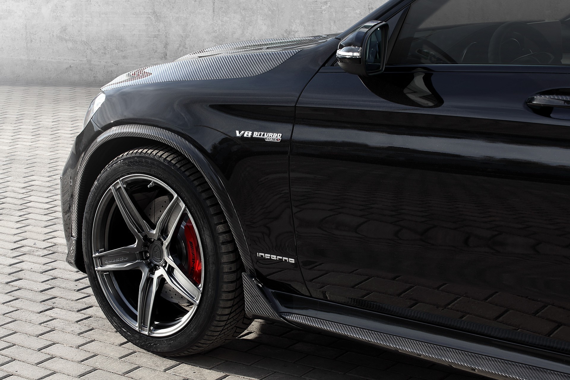 Check our price and buy Topcar Design body kit for Mercedes GLC Coupe C253 Inferno
