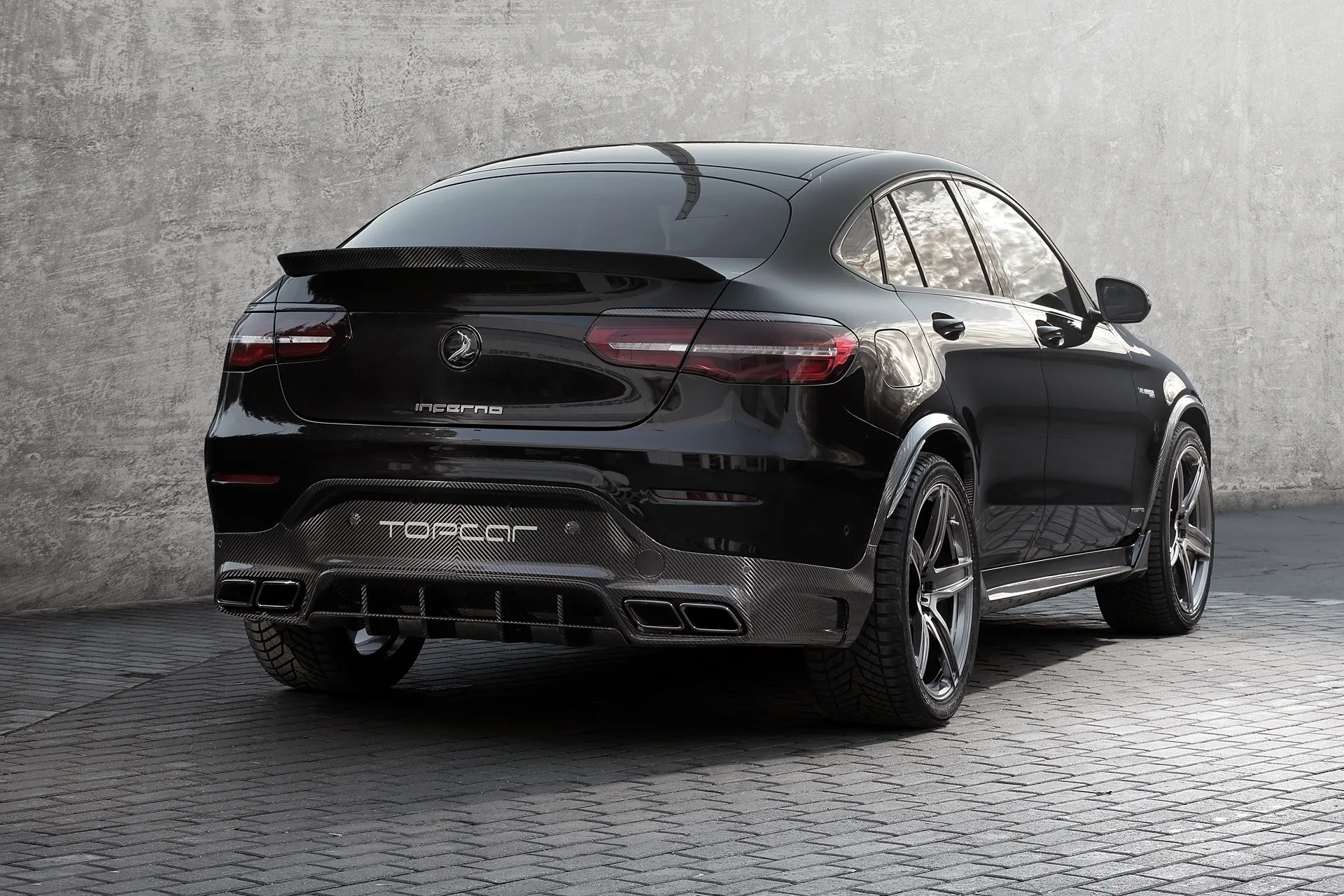 Check our price and buy Topcar Design body kit for Mercedes GLC Coupe C253 Inferno