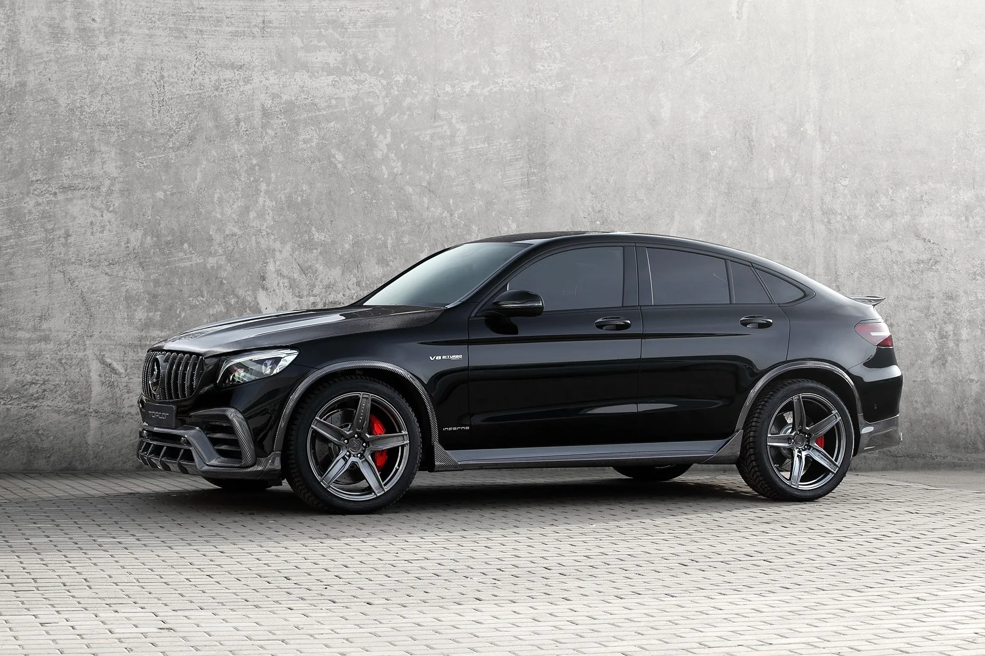Check our price and buy Topcar Design body kit for Mercedes GLC Coupe C253 Inferno