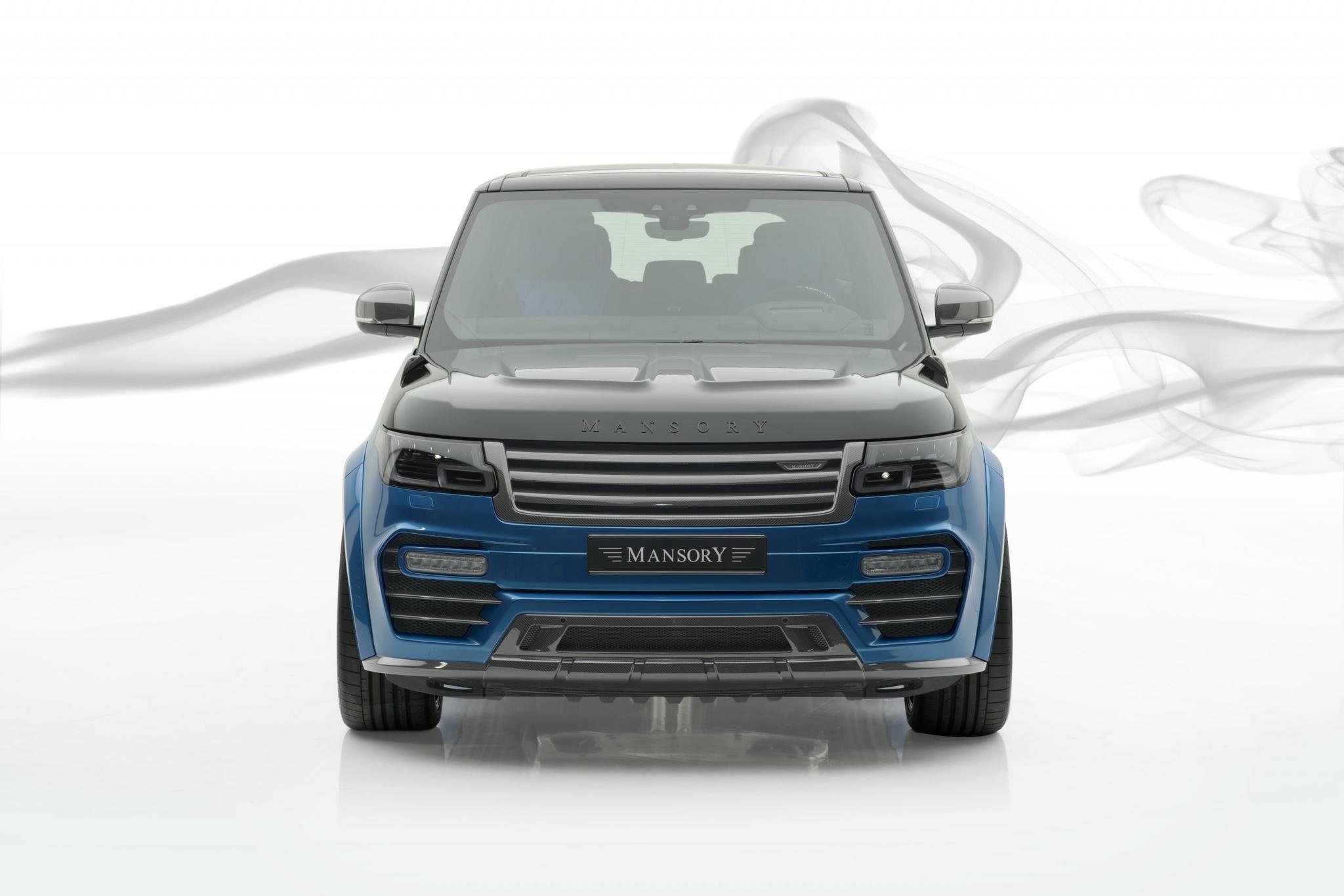 Mansory body kit for Range Rover carbon