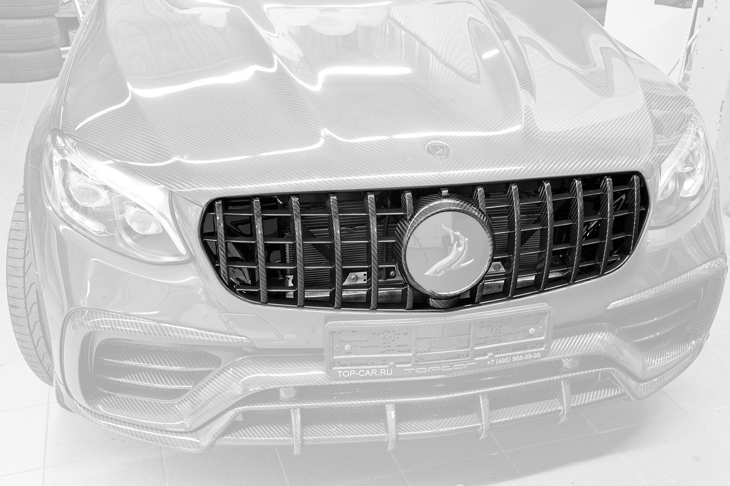 Check our price and buy Topcar Design body kit for Mercedes GLC Coupe C253 Inferno