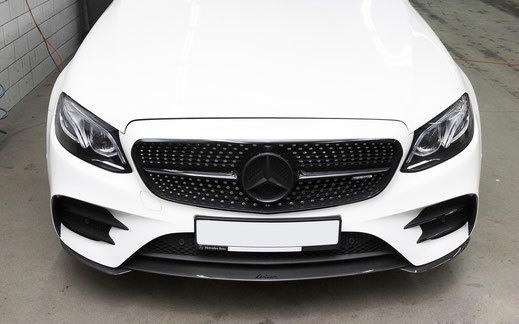 Hodoor Performance Carbon fiber Spoiler front bumper for Mercedes E63 AMG W213