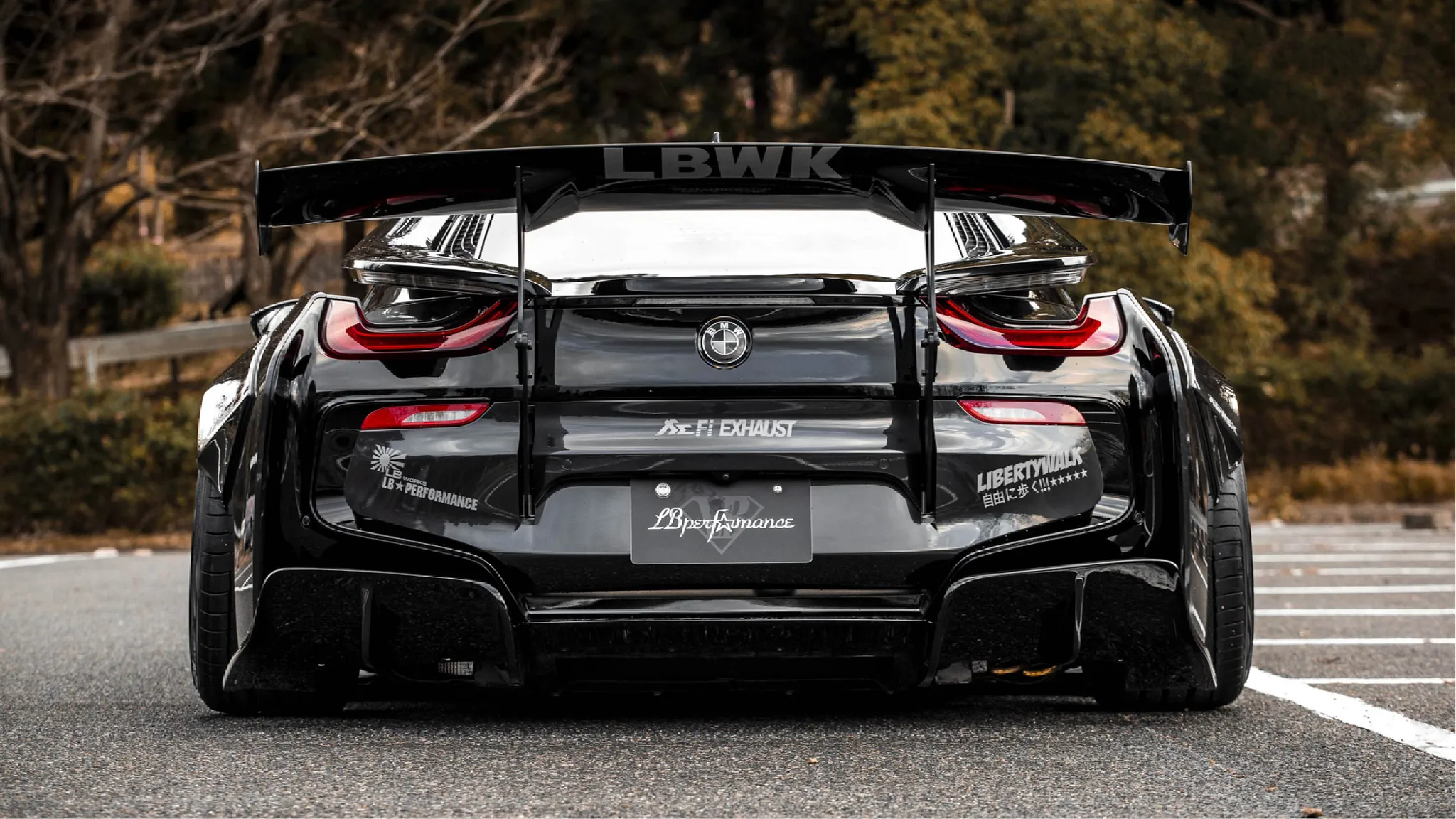Liberty Walk body kit for BMW I8 polyurethan