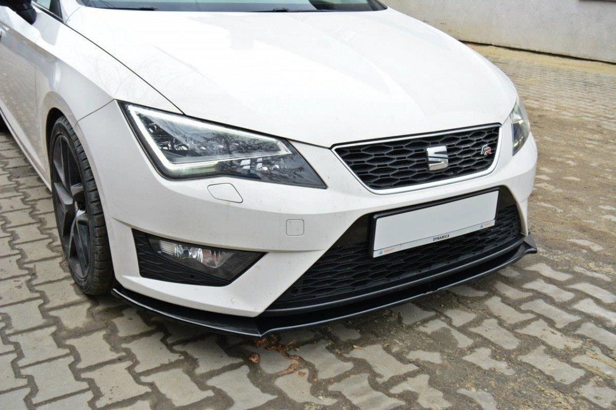 Maxton Design FRONT SPLITTER FOR SEAT LEON III CUPRA / FR latest model