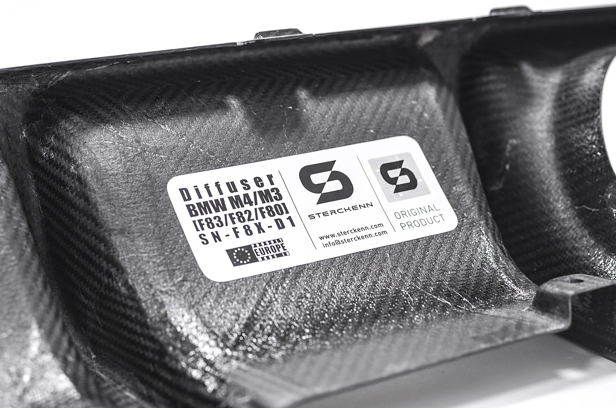 Sterckenn Carbon Fiber diffuser for BMW M3 F80 latest model