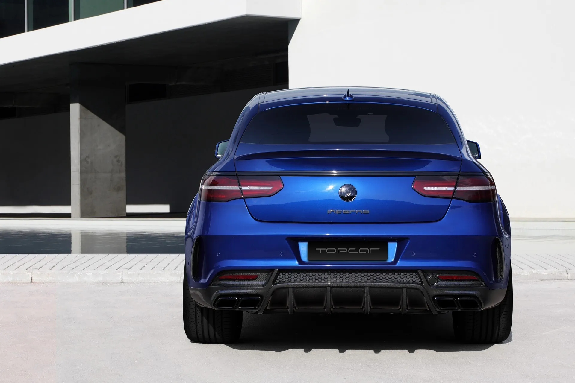 Check our price and buy Topcar Design body kit for Mercedes GLE coupe C292 Inferno