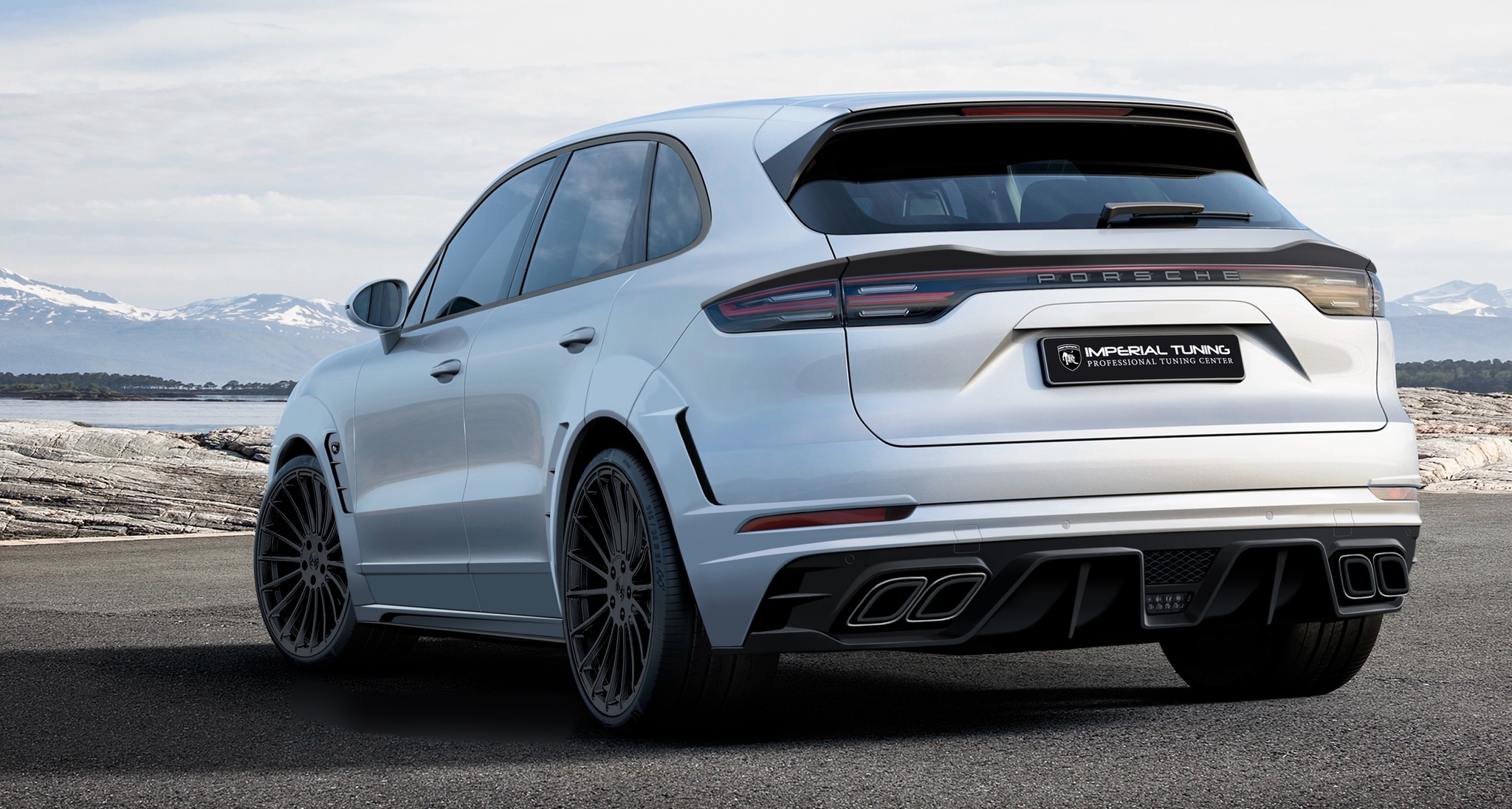 Imperial body kit for Porsche Cayenne 959 Turbo 3