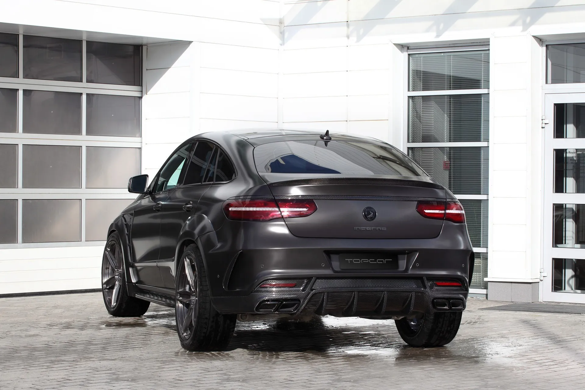 Check our price and buy Topcar Design body kit for Mercedes GLE coupe C292 Inferno