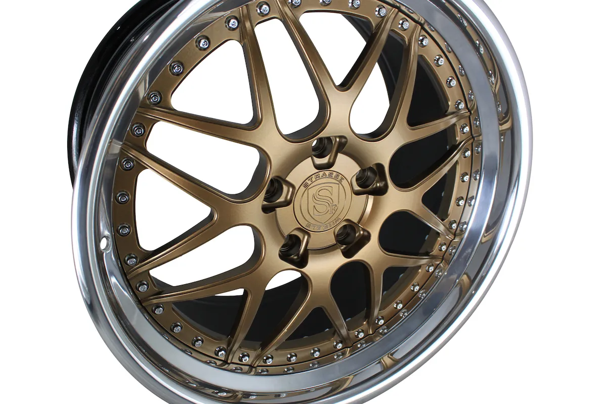 Strasse SV8 PERFORMANCE 3 Piece Forged Wheels