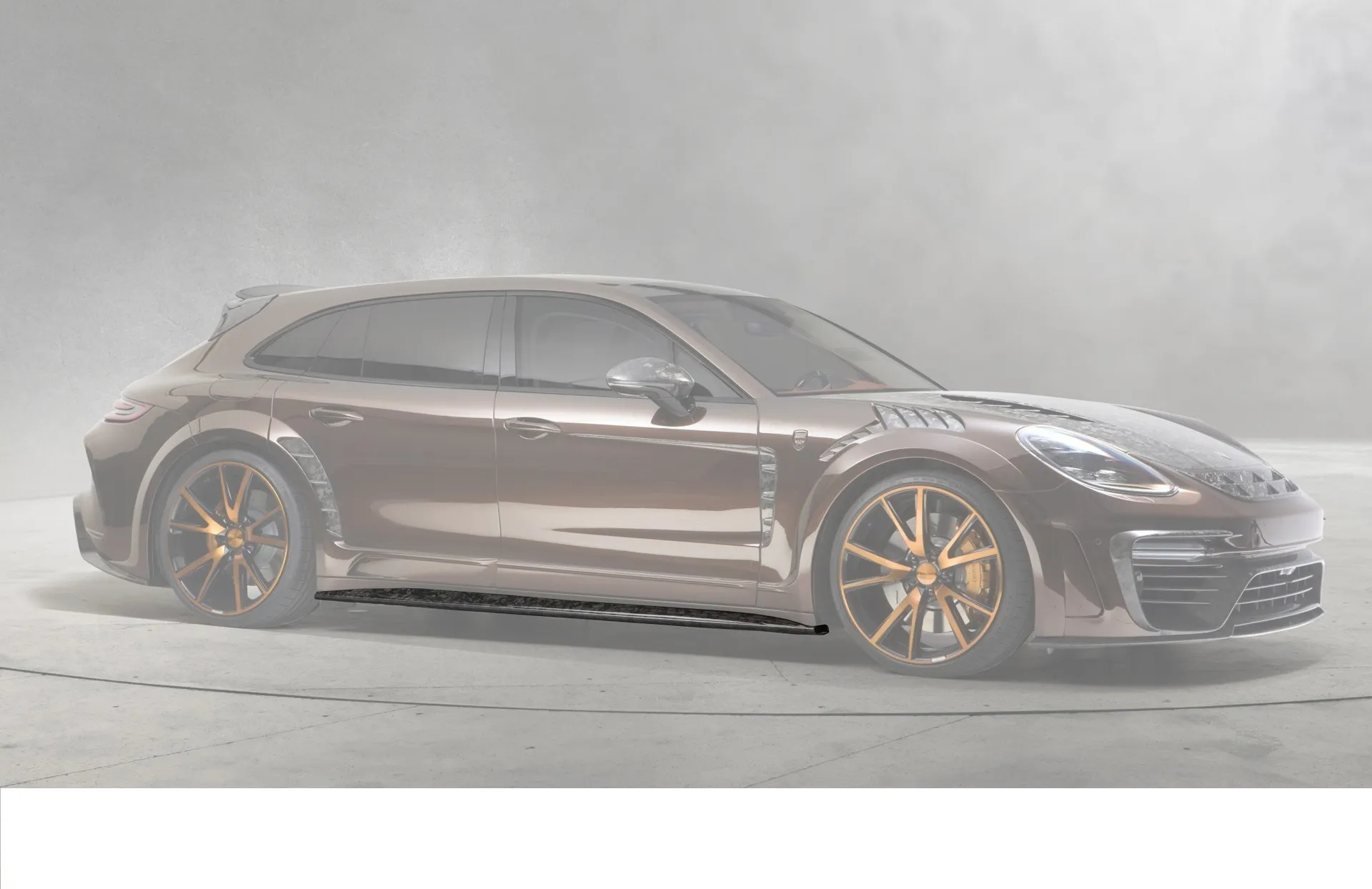 Hodoor Performance Сarbon fiber door sills Mansory Style for Porsche Panamera