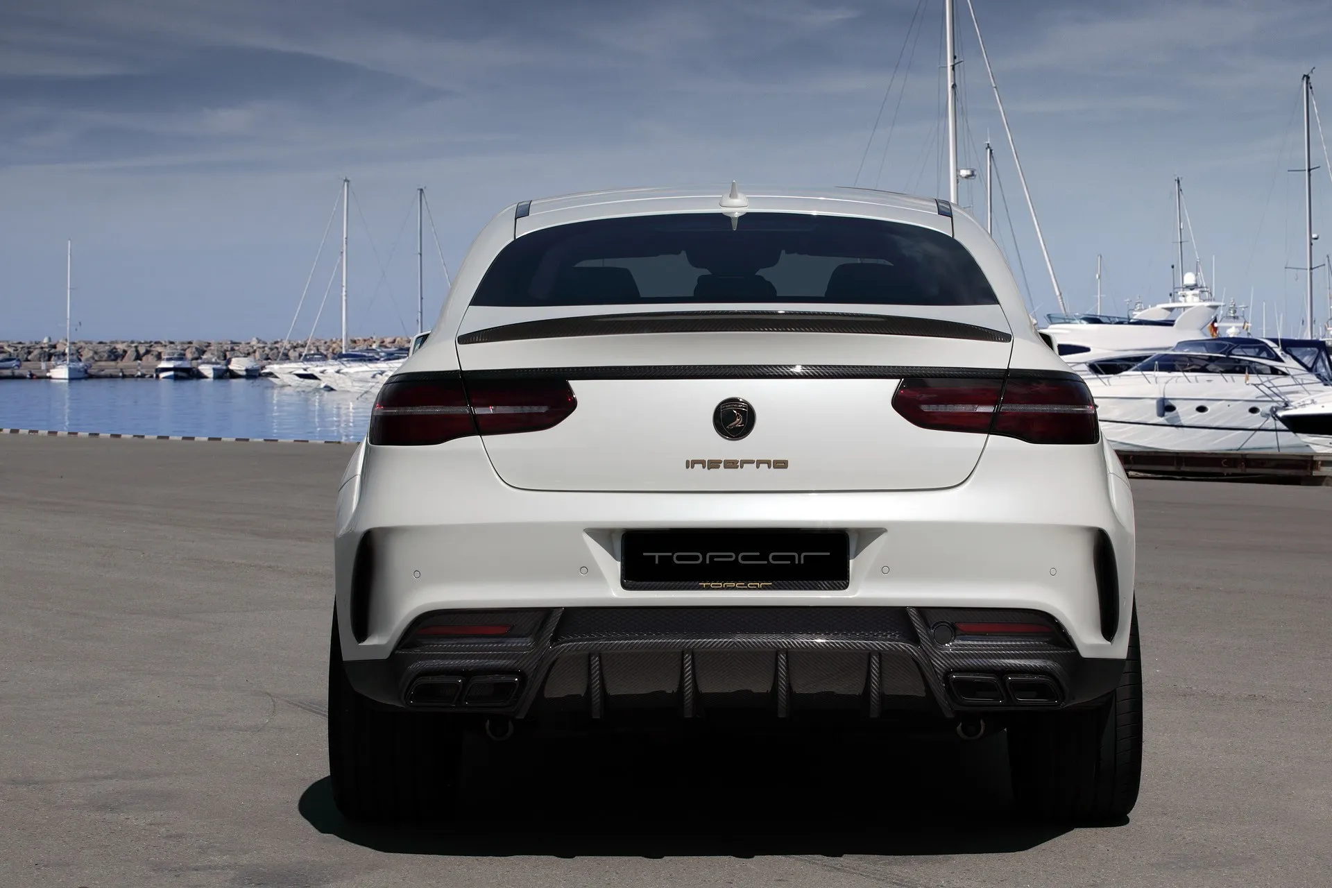 Check our price and buy Topcar Design body kit for Mercedes GLE coupe C292 Inferno