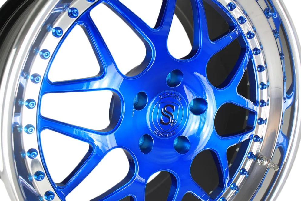 Strasse SV8 PERFORMANCE 3 Piece Forged Wheels