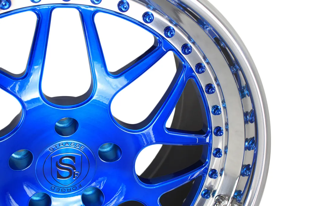 Strasse SV8 PERFORMANCE 3 Piece Forged Wheels