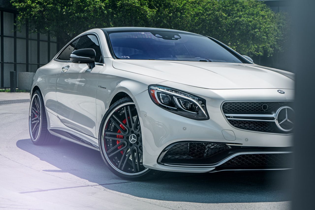 Mercedes s63 AMG Coupe черный