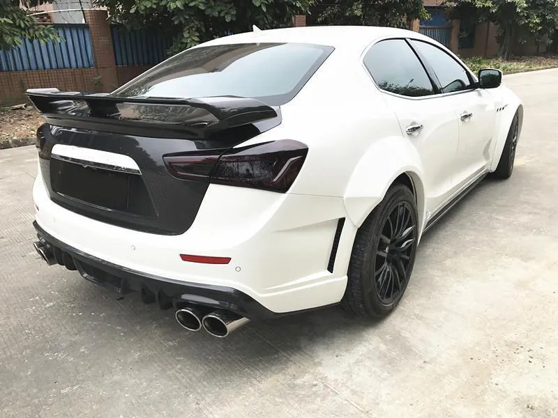 Hodoor Performance Carbon Fiber Front Rear Body Kit for Maserati Ghibli S Q4