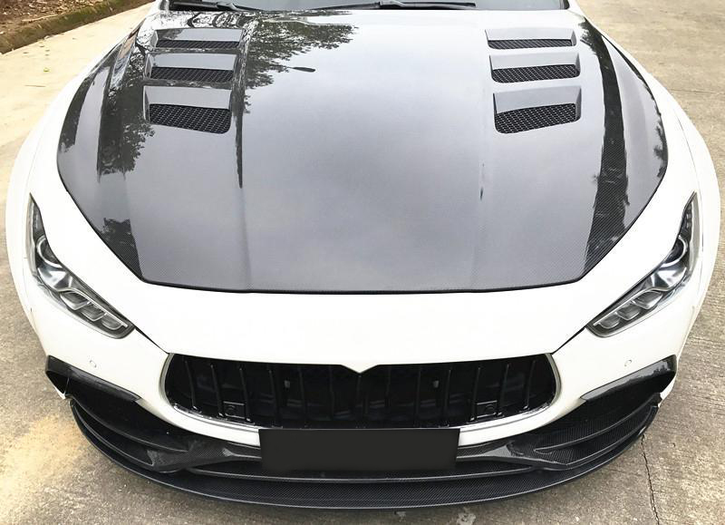 Hodoor Performance Carbon Fiber Front Rear Body Kit for Maserati Ghibli S Q4
