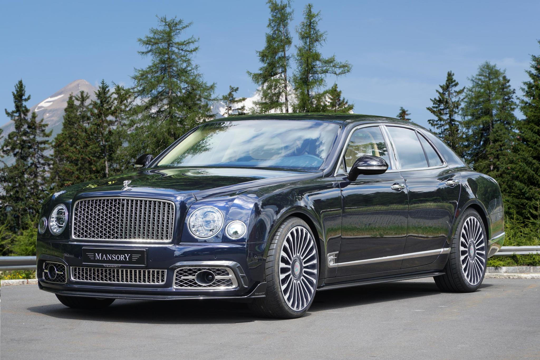 Mansory body kit for Bentley Mulsanne new model